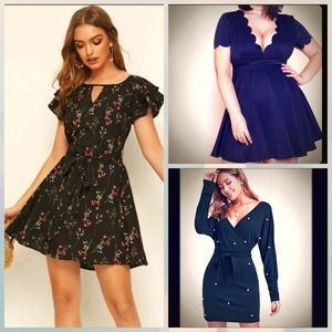 SHEIN plus dresses